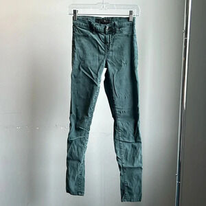 J Brand Super Skinny Forrest Size 25 | J Brand Pants | J Brand Forrest Green